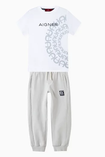 Relaxed Sweatpants in Jersey