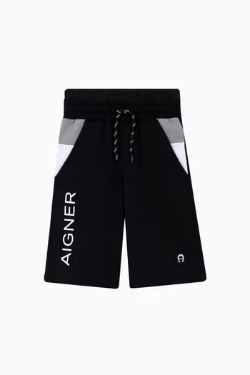 Logo Bermuda Shorts in Cotton