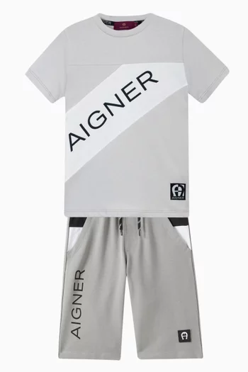Logo Bermuda Shorts