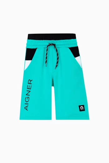 Logo Bermuda Shorts in Cotton