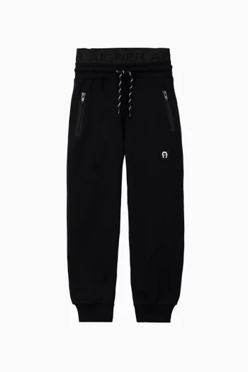 Logo Print Sweatpants in Cotton