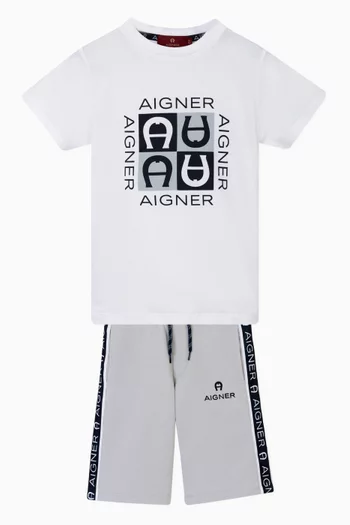 Logo Bermuda Shorts