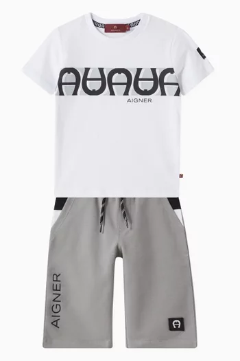 Logo Bermuda Shorts
