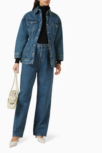 Contour Jacket in Denim