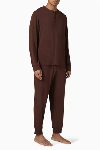 Henry Long Pyjama Set in Tencel™ Modal