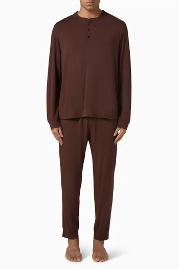 Henry Long Pyjama Set in Tencel™ Modal