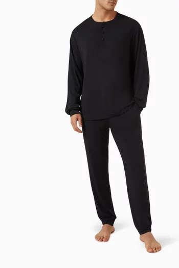 Henry Long Pyjama Set in Tencel™ Modal