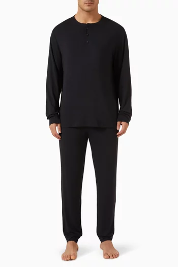 Henry Long Pyjama Set in Tencel™ Modal