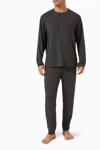 Henry Long Pyjama Set in Tencel™ Modal