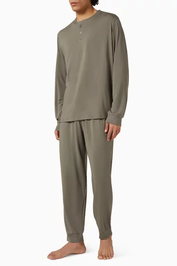 Henry Long Pyjama Set in Tencel™ Modal