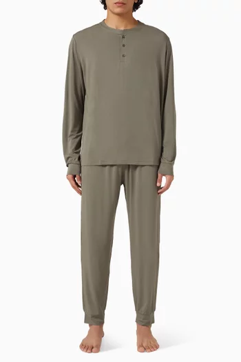 Henry Long Pyjama Set in Tencel™ Modal