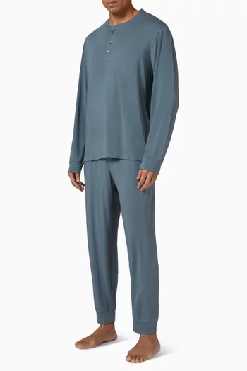 Henry Long Pyjama Set in Tencel™ Modal