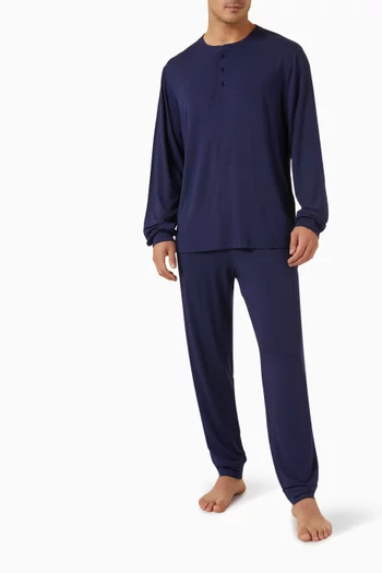Henry Long Pyjama Set in Tencel™ Modal