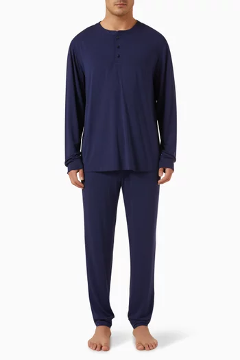 Henry Long Pyjama Set in Tencel™ Modal