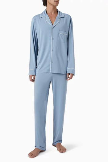 William Long Pyjama Set in Tencel™ Modal