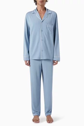 William Long Pyjama Set in Tencel™ Modal