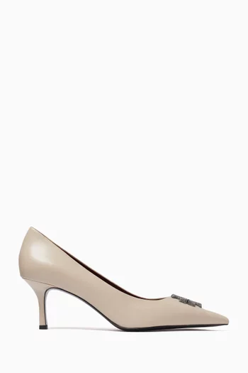 Eleanor 65 Pavé Pumps in Calf Leather