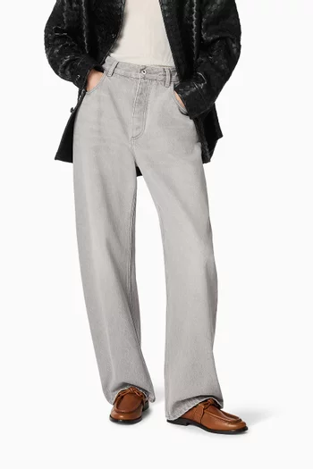 Astaire Knot Loafers in Leather