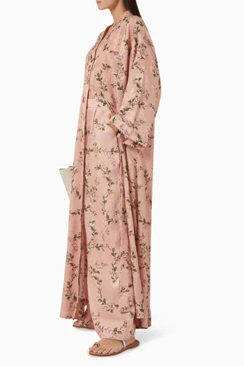 Catania Wisteria Pants in Linen
