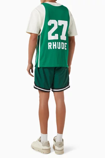 x Como 1907 Basketball Jersey in Cotton Blend