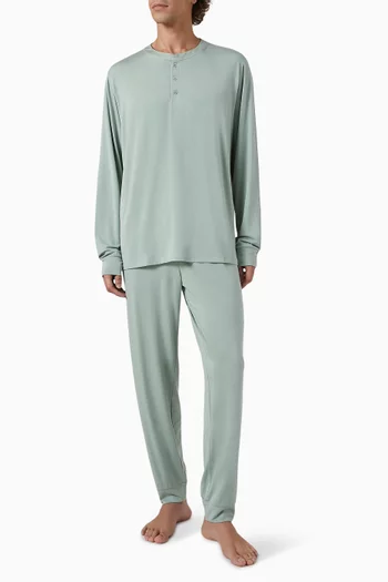 Henry Long PJ Set in TENCEL™ Modal