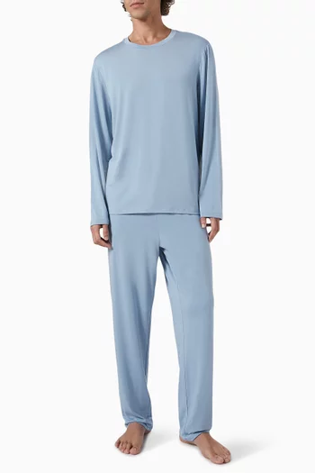 Henry Long Sleeve Crew PJ Set in TENCEL™ Modal