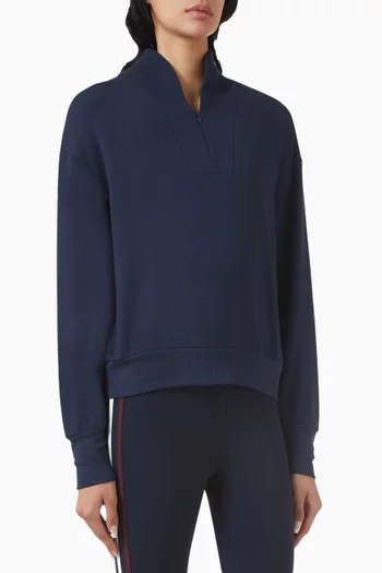 Birdie Half-zip Sweatshirt in Fleece