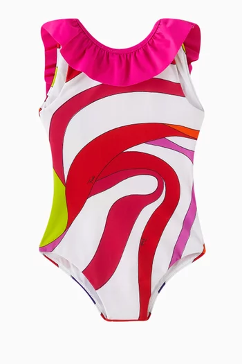 Baby Ruffle One-piece Swimsuit