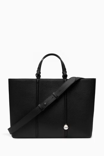 Le Marino East West Tote Bag in Leather