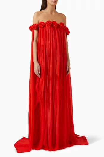 Camilla Draped Maxi Dress