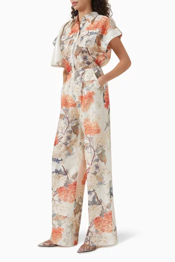 بلوزة كاتارينا مزيج كتان