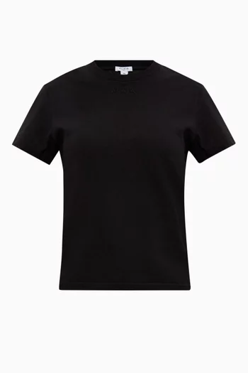 Logo T-shirt in Cotton Jersey