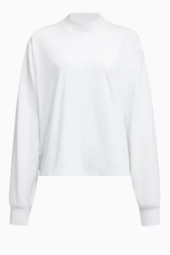 Logo T-shirt in Cotton Jersey