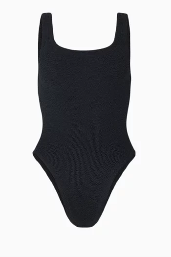 Square Neck One-Piece Swimsuit in Original Crinkle™