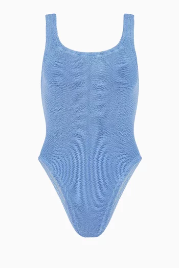 Square Neck One-Piece Swimsuit in Original Crinkle™