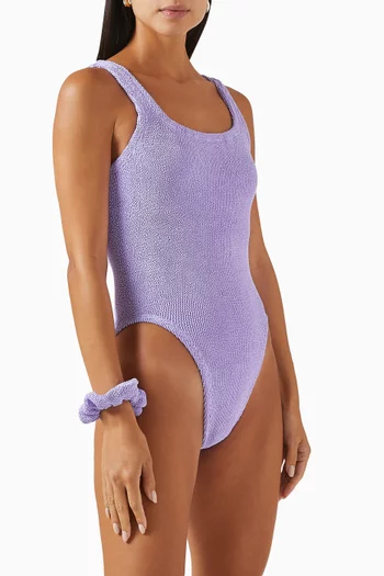 Square Neck One-Piece Swimsuit in Original Crinkle™