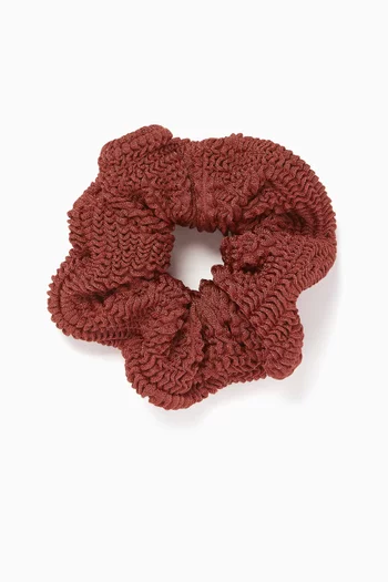 Scrunchie in Crinkle Fabric