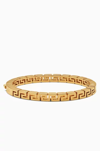 Buy Versace Gold Greca Bangle Bracelet For Women Online Ounass Oman