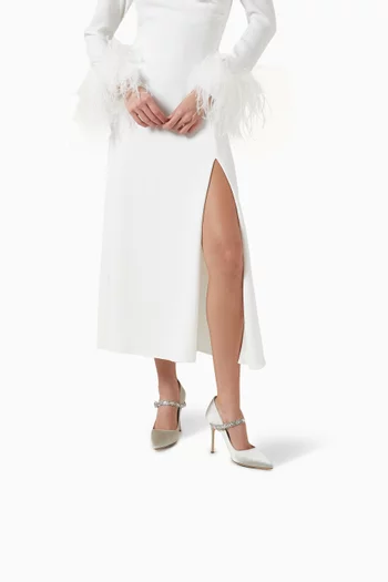 Hamedi 105 Pumps in Satin