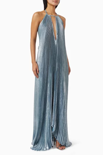 Boheme Pleated Gown