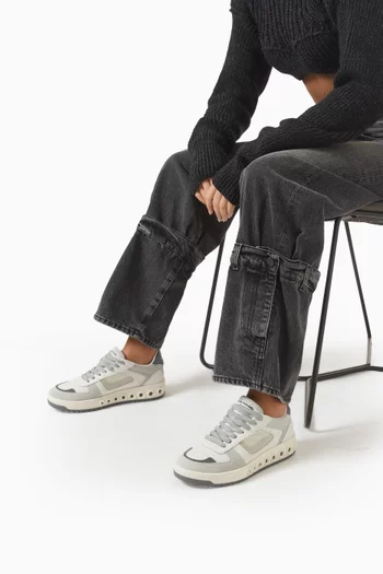 001 Sneakers in Leather & Suede