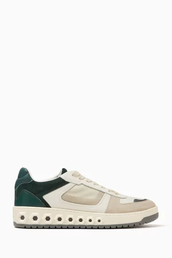 001 Sneakers in Leather & Suede