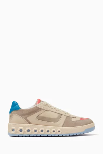 001 Sneakers in Leather & Suede