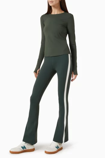 Raquel High-waist Supplex Flare Leggings