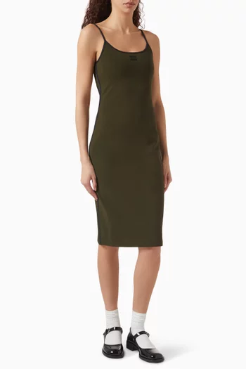 Open-back Midi Dress