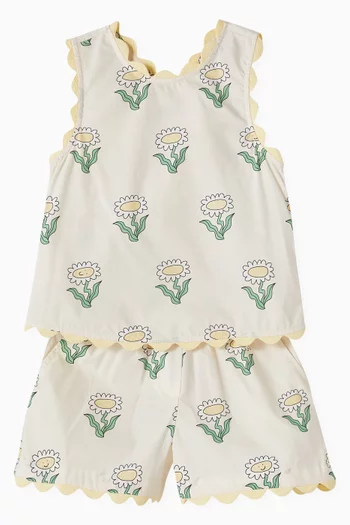 Floral Top in Cotton
