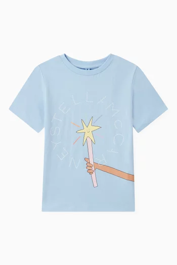 Magic Wand Logo T-shirt in Cotton