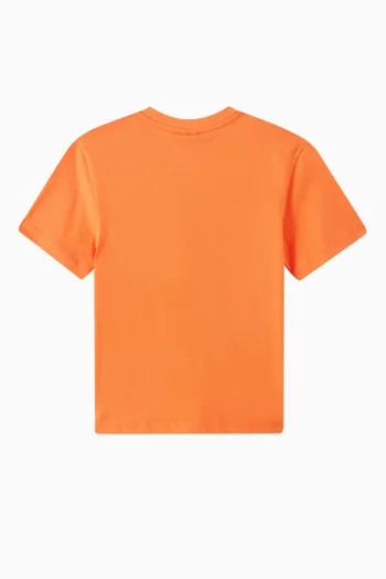 Logo Characters T-shirt in Organic Cotton