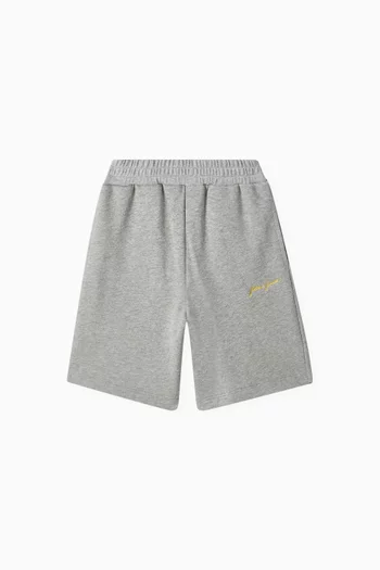 Logo-embroidered Sweatshorts in Cotton