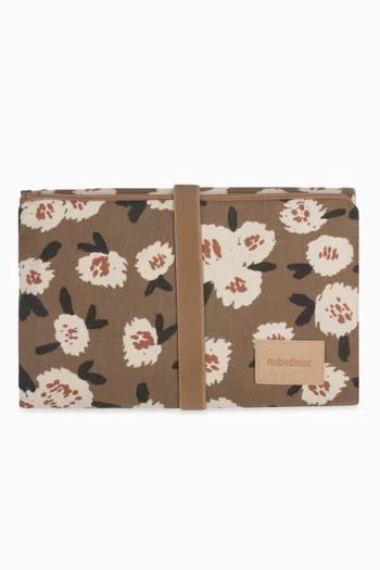 Hyde Park Waterproof Travel Changing Mat in Organic Cotton Twill